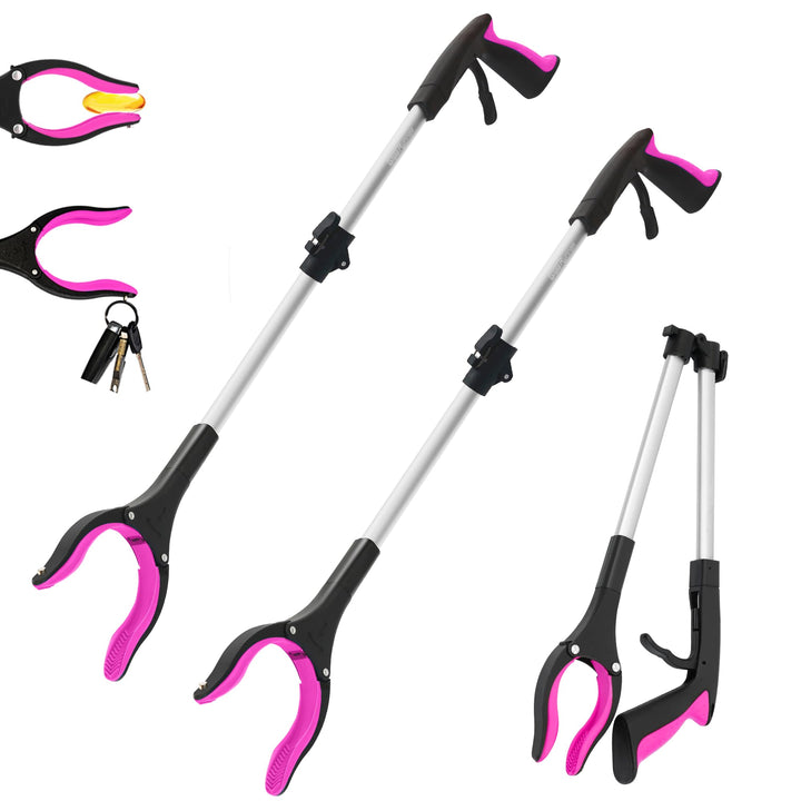 Velluno™ Magnetic Reacher - 83cm Pink